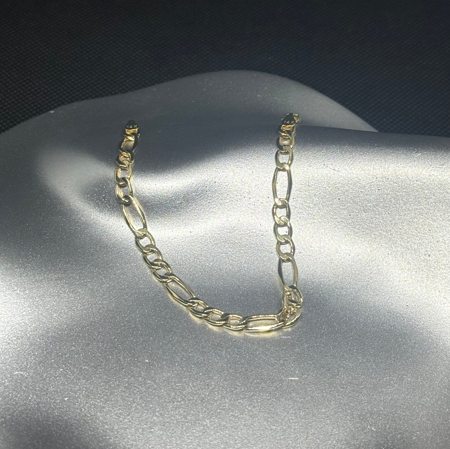 14K Gold Figaro Bracelet
