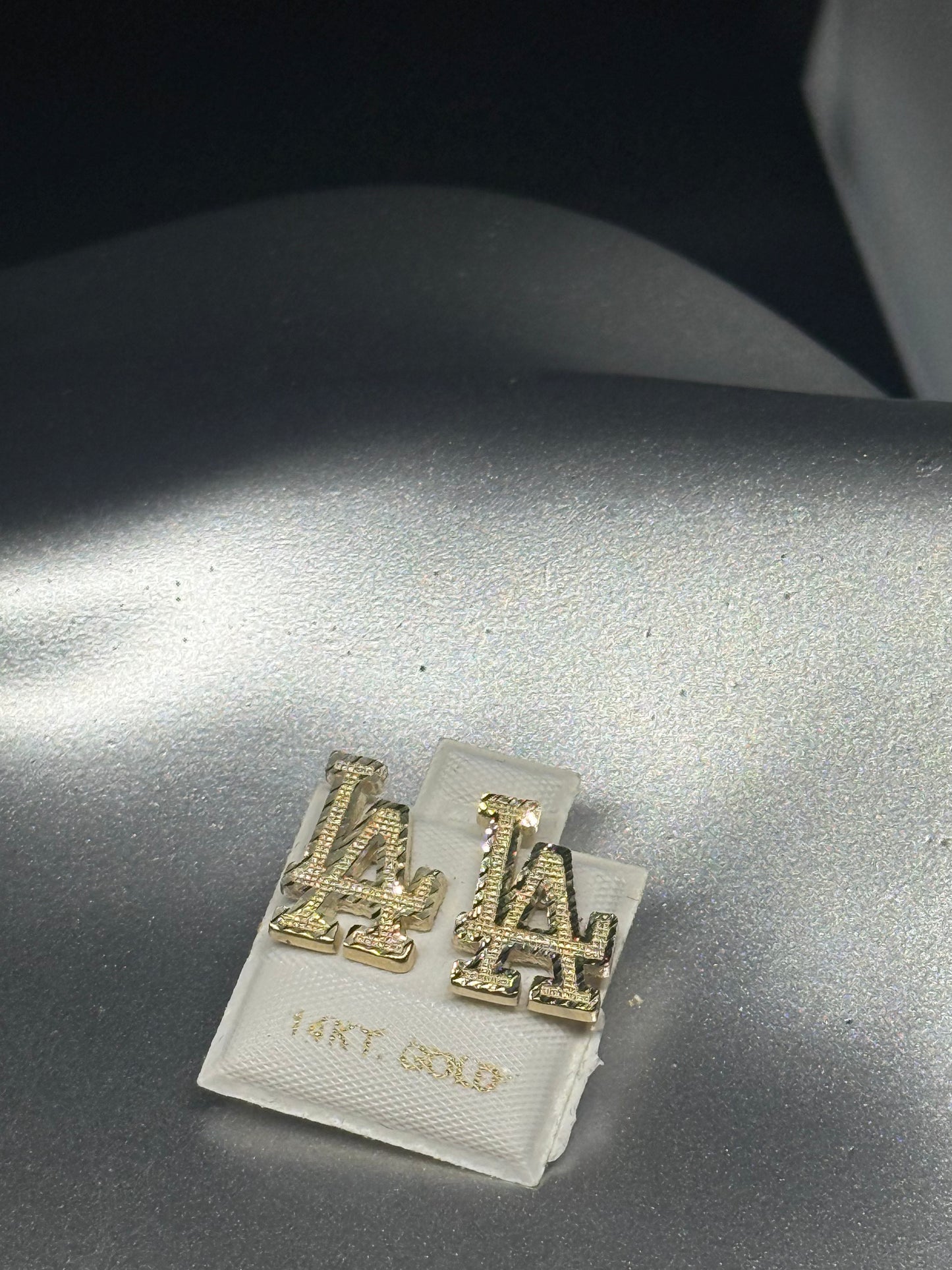 LA Spirit 14K Gold Studs