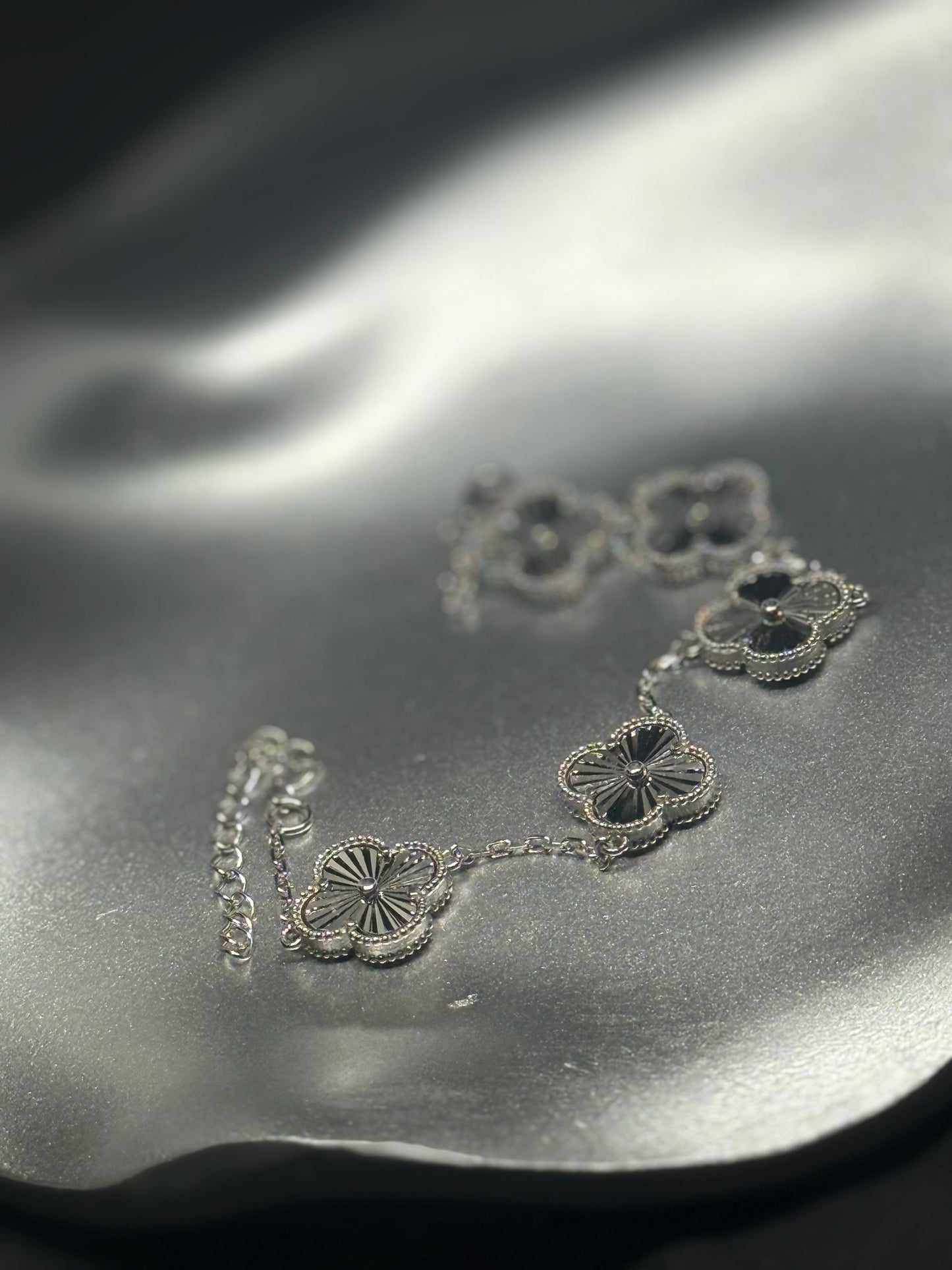 Lucky Clover Bracelet in 925 Silver