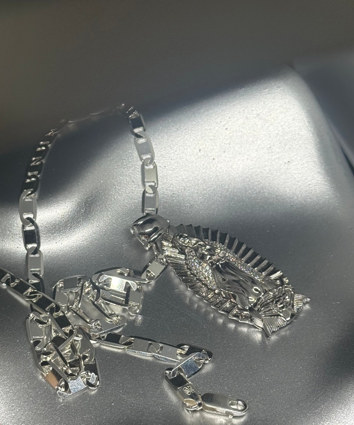 Virgin of Guadalupe Chain – .925 Sterling Silver