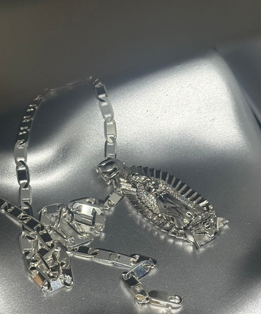 Virgin of Guadalupe Chain – .925 Sterling Silver