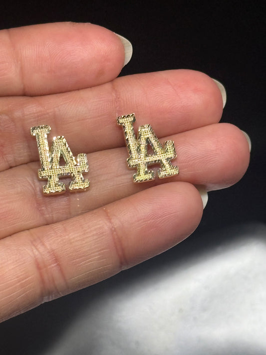 LA Spirit 14K Gold Studs