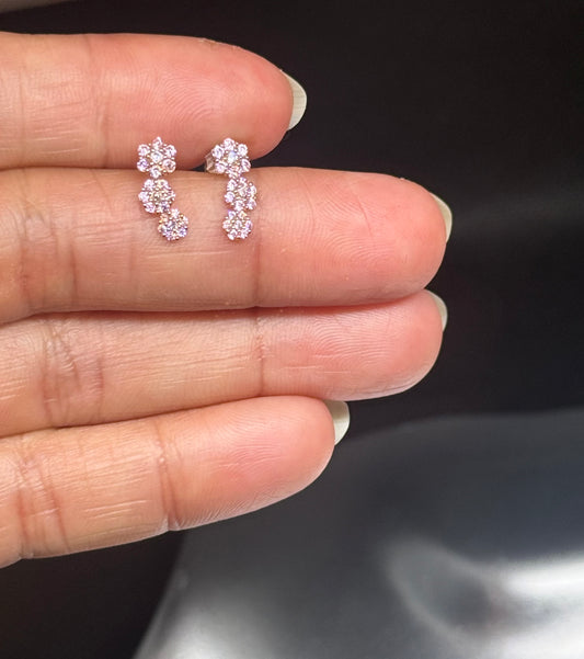 14K Gold Petite Blossom Drops
