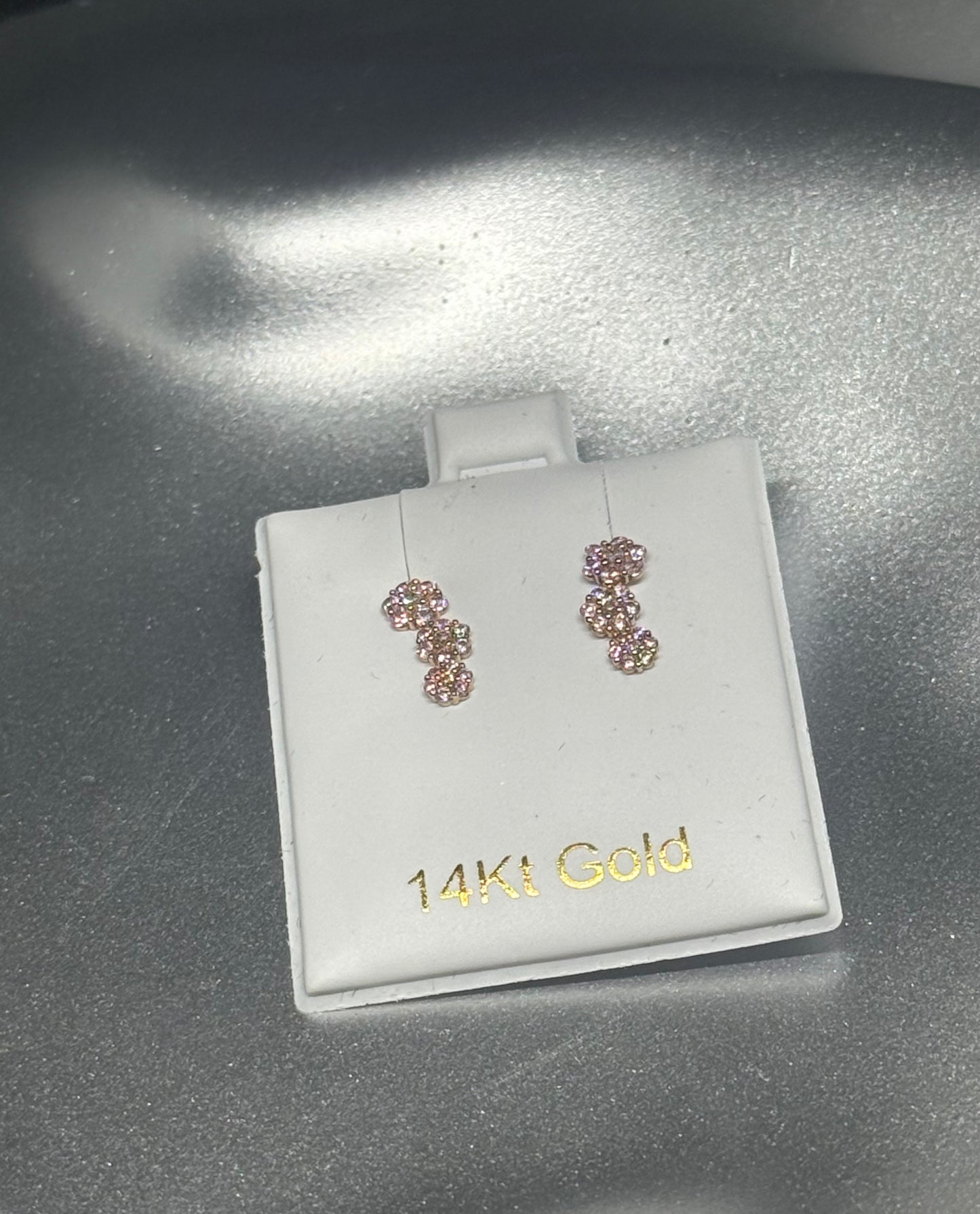 14K Gold Petite Blossom Drops