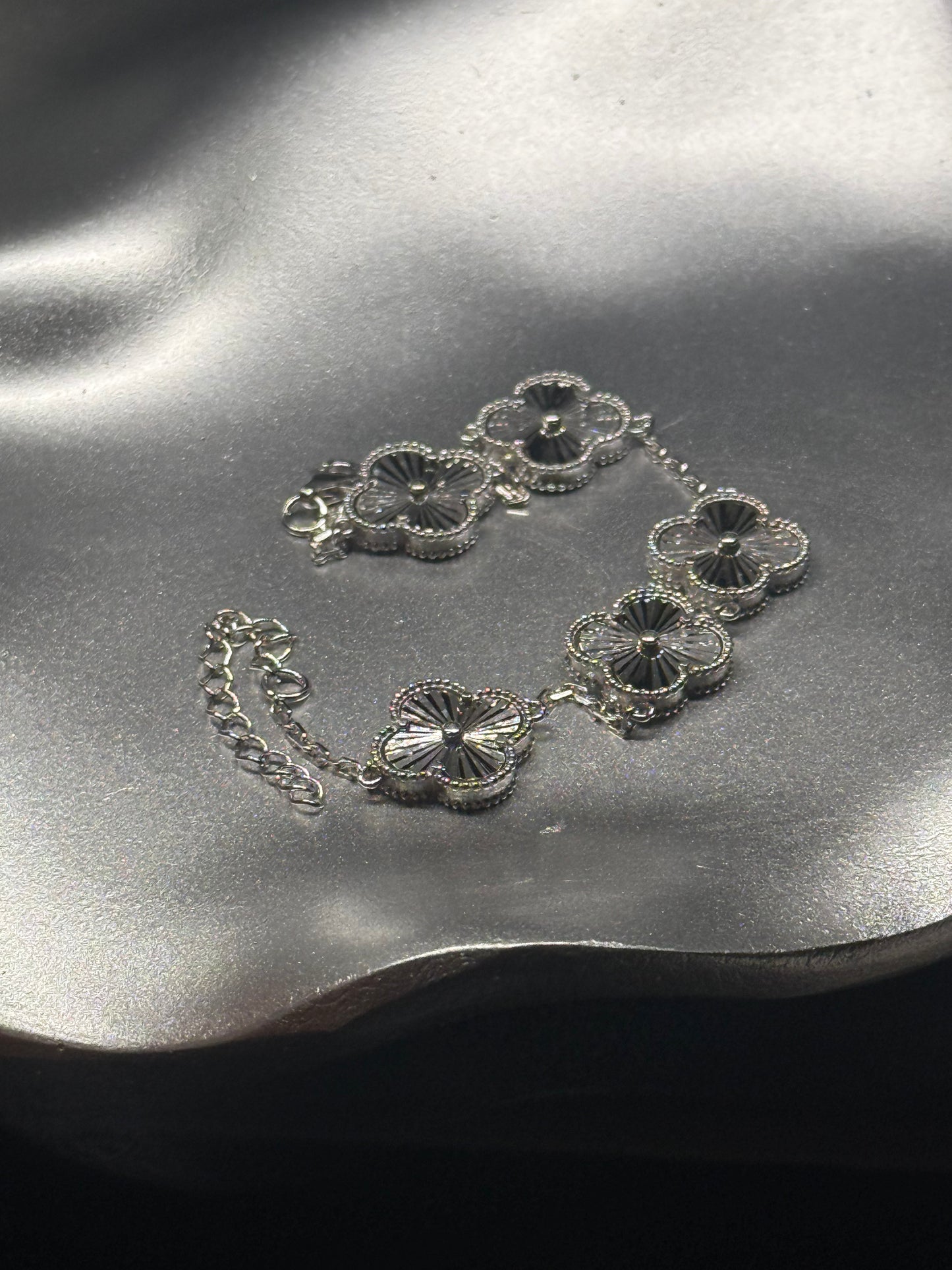 Lucky Clover Bracelet in 925 Silver